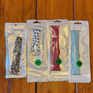 Lot of 4 Apple iwatch bands 42mm